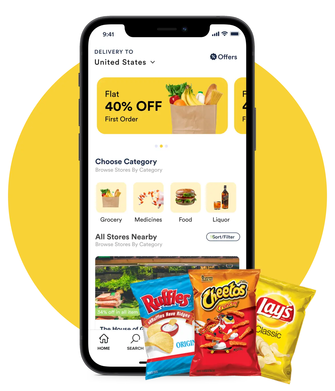Deonde admin dashboard for Blinkit-like quick commerce platform