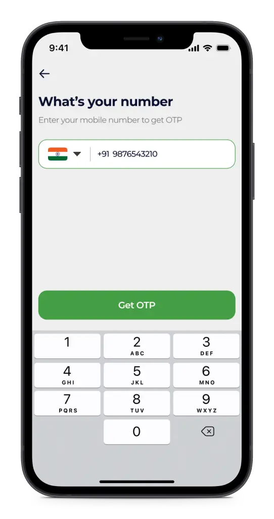 Grocery customer app screen 3