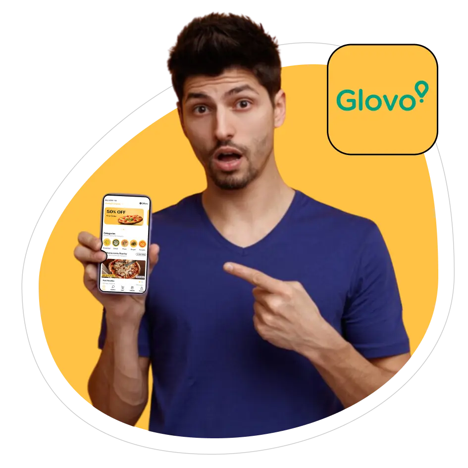 Glovo clone app — white-label multi-delivery platform by Deonde