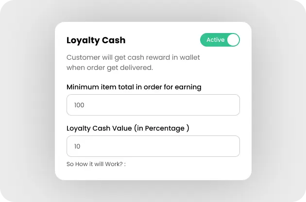 Manage restaurant loyalty program rules