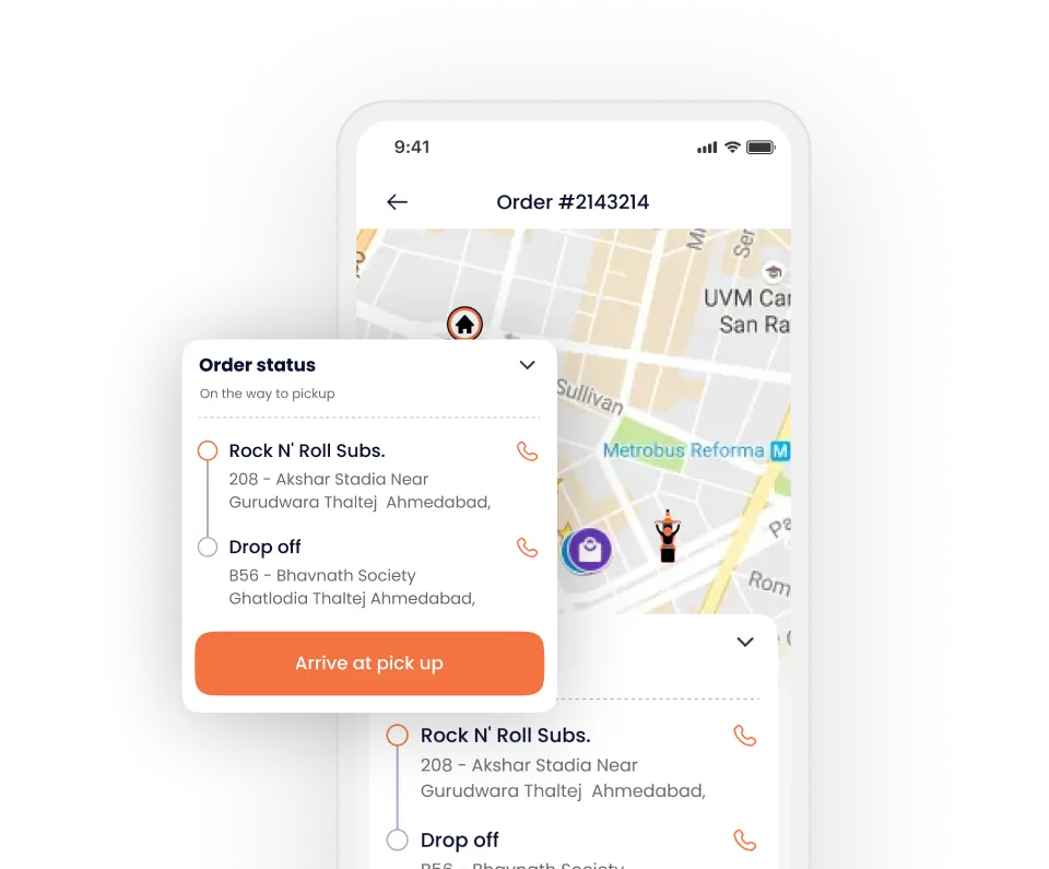 Driver dispatch app with GPS navigation and auto-assignment by Deonde