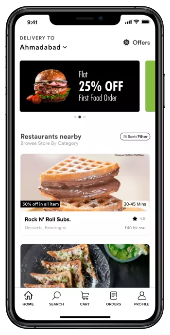 Deonde platform powering a Postmates-like delivery marketplace