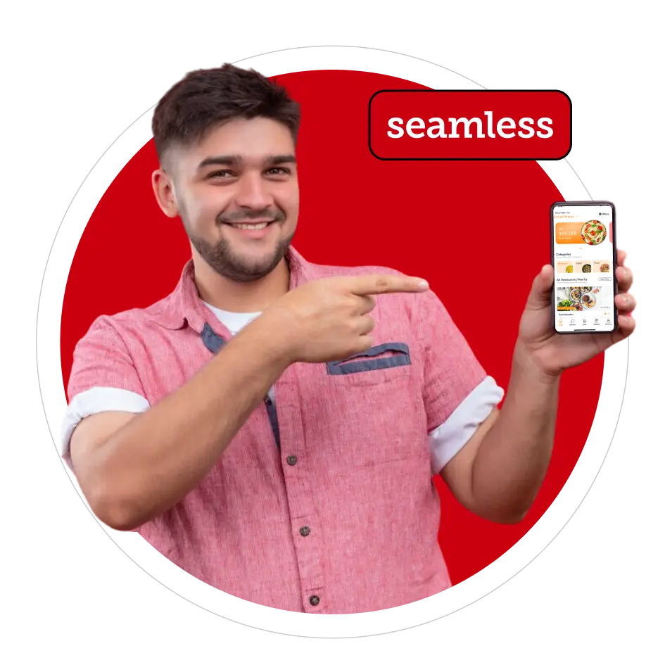 Seamless clone app — white-label food delivery marketplace by Deonde