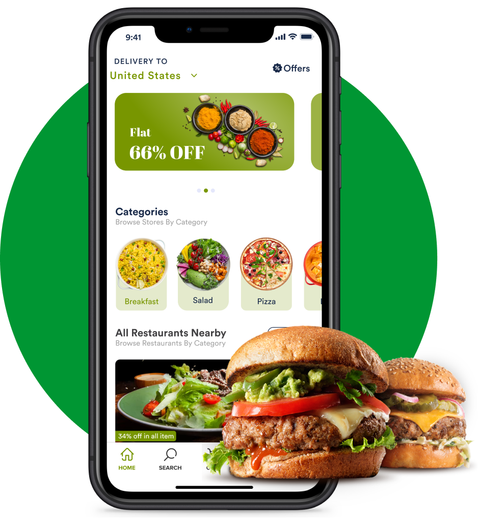 Deonde platform — the white-label Uber Eats alternative