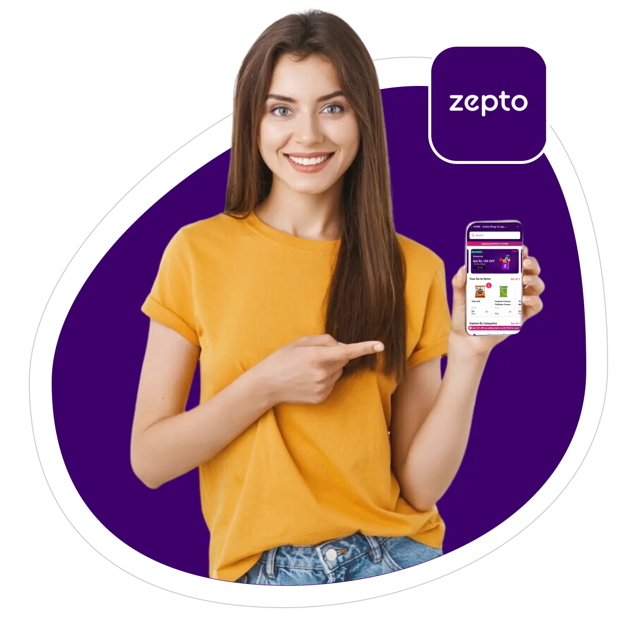Zepto clone app — white-label 10-minute grocery delivery by Deonde